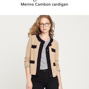J Crew Merino Cambon cardigan